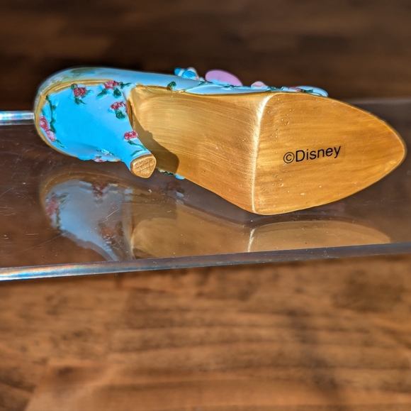 Bradford Exchange Once Upon a Slipper Disney Shoe Ornament Aurora - Picture 7 of 8